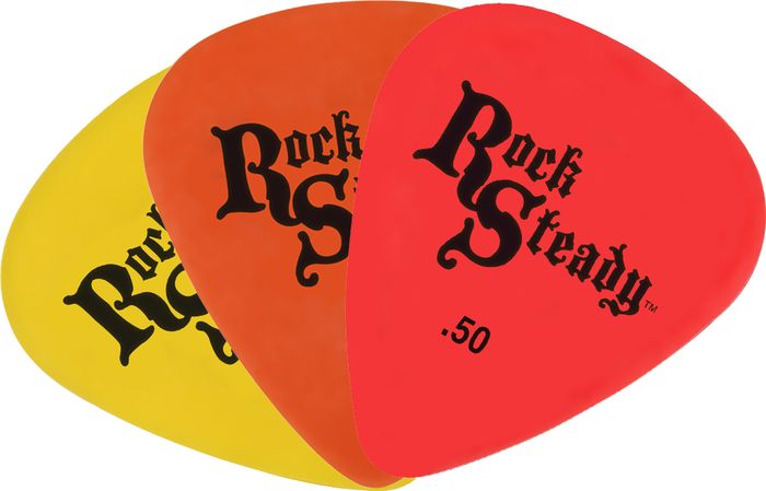 Rock Steady&nbsp;Deluxe Guitar Picks - 1 Dozen&nbsp;&nbsp;