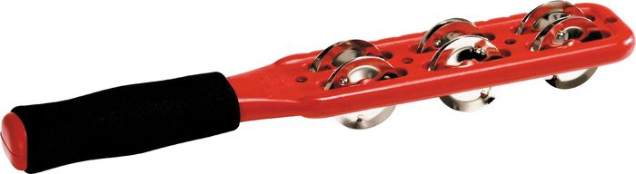 Meinl Headliner Series Jingle Stick With Steel Jingles Red
