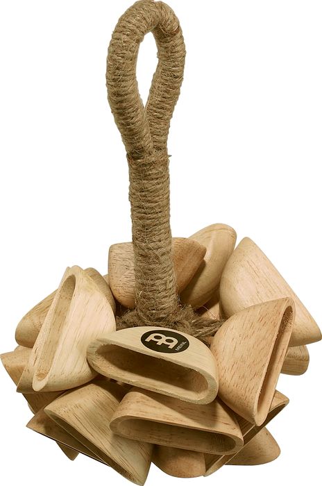 Meinl Wood Birds Pod Rattle With Handle Natural