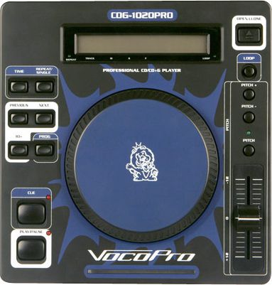 VocoPro&nbsp;CDG-1020 PRO Hybrid CD & CDG Player&nbsp;&nbsp;