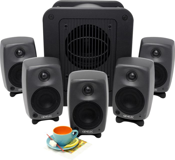 Genelec&nbsp;8020 LSE Espresso Five 8020As and one 7050B sub&nbsp;&nbsp;