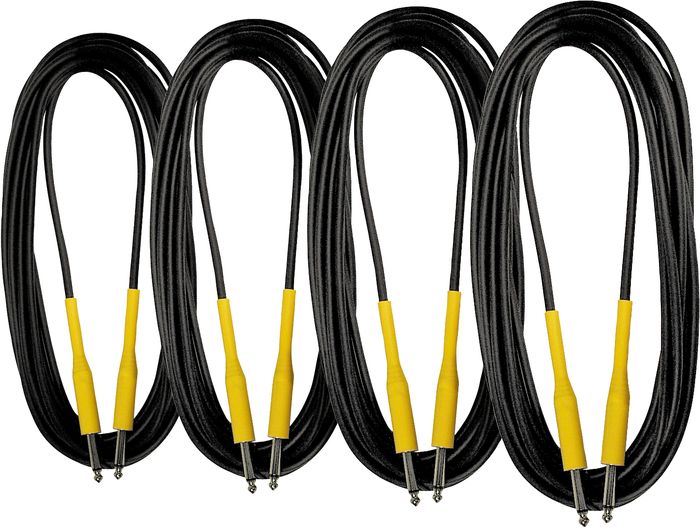 Musician's Gear&nbsp;Instrument Cable 20 Feet 4-Pack&nbsp;&nbsp;
