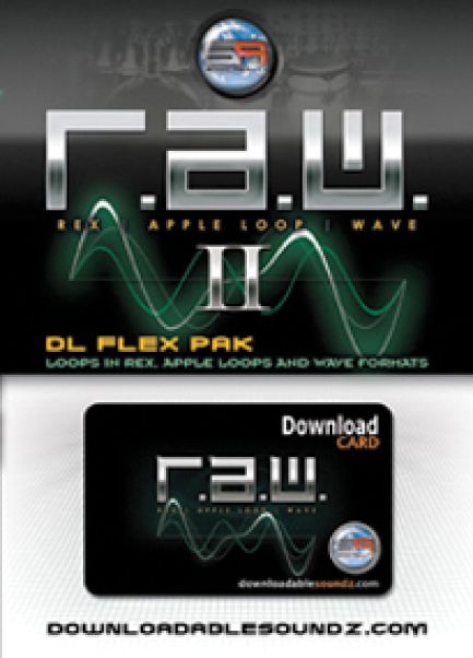 Sonic Reality&nbsp;R.A.W. 2 DL Flex Pak with Download Card&nbsp;&nbsp;