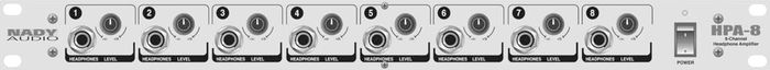 Nady Hpa-8 - 8-Channel Headphone Amplifier
