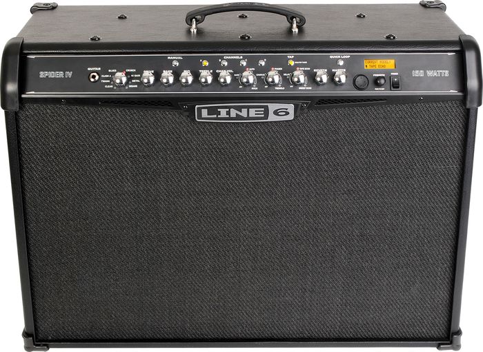 Line 6&nbsp;Spider IV 150 150W 2x12 Guitar Combo Amp&nbsp;Black&nbsp;