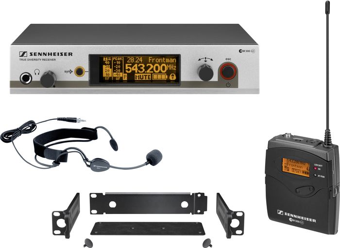 Sennheiser Ew 352 G3 Headset Wireless System Ch B