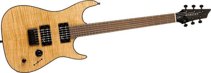 Godin Redline Hb Electric Guitar Natural Flame Rosewood Fretboard