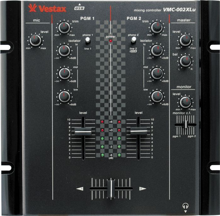 Vestax&nbsp;VMC-002XLu 2-Channel USB DJ Mixer&nbsp;&nbsp;