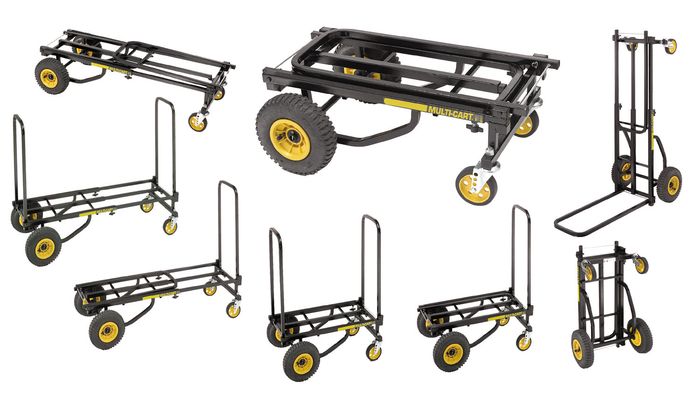 Rock N Roller Multi-Cart 8-In-1 R8 Mid Equipment Transporter Cart