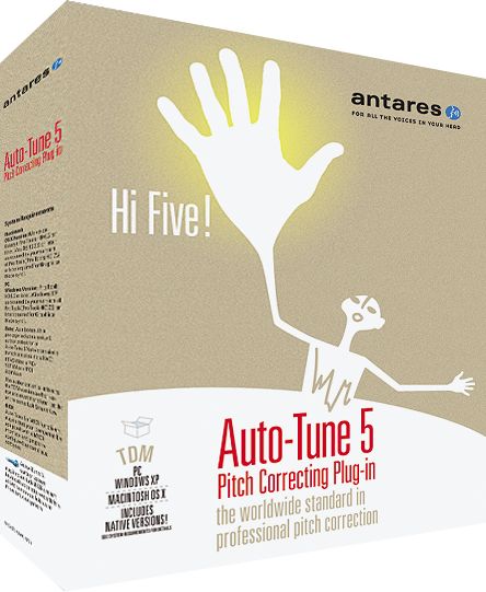 Antares&nbsp;Auto Tune 5 TDM Pitch Correcting Plug-In&nbsp;&nbsp;