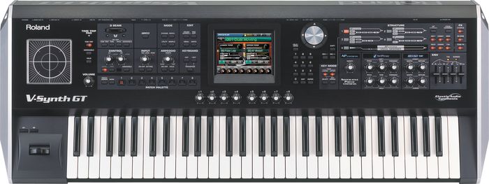 Roland V Synth Gt Elastic Audio Synthesizer Keyboard