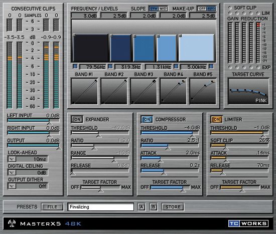 TC Electronic&nbsp;MasterX5 Plug-In for PowerCore&nbsp;&nbsp;