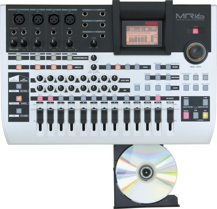 Fostex MR16HD/CD Digital Recorder with CD Burner Musician's Friend