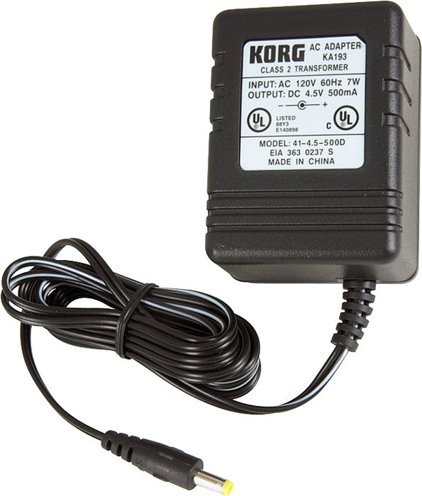 Korg&nbsp;KA193 4.5V Adapter for PX4, PX4B, and PXR4&nbsp;&nbsp;