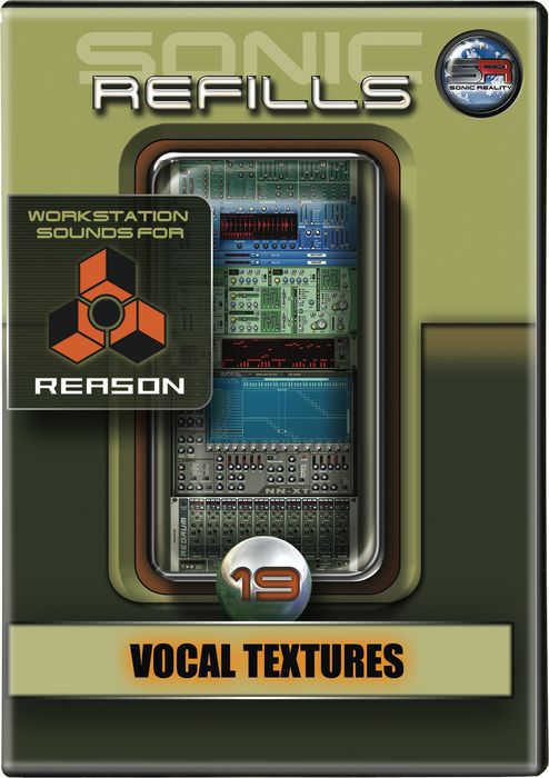 Sonic Reality Sonic Refill For Reason Volume 19 - Vocal Textures