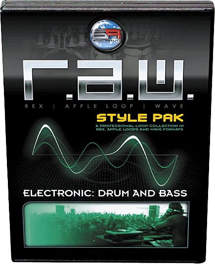 Sonic Reality R.A.W. Style Pak - Electronic: Drum And Bass Loops Collection Software