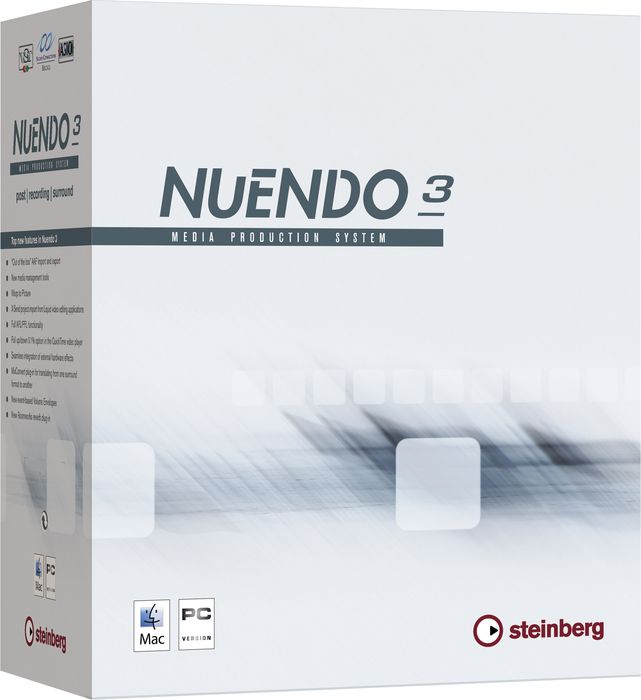 Steinberg Nuendo 3 Media Production System.