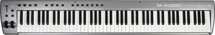 M-Audio ProKeys Sono 88 Digital Piano With USB Interface  Top
