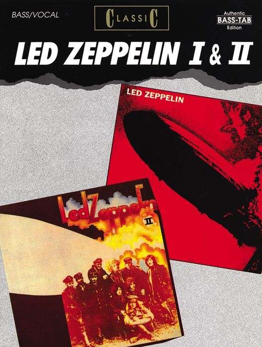 Alfred Classic Led Zeppelin I Ii Bass Guitar Tab Songbook