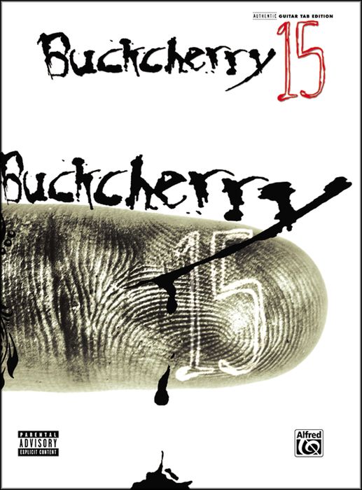 Alfred&nbsp;Buckcherry 15 Guitar Tab Songbook&nbsp;&nbsp;