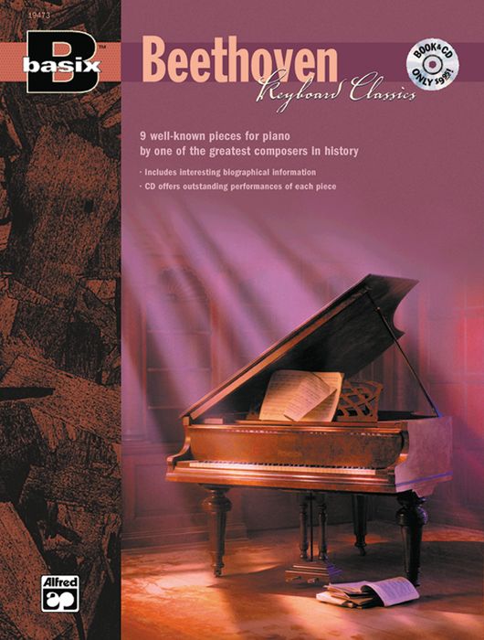 Alfred&nbsp;Basix Keyboard Classics: Beethoven (Book/CD)&nbsp;&nbsp;
