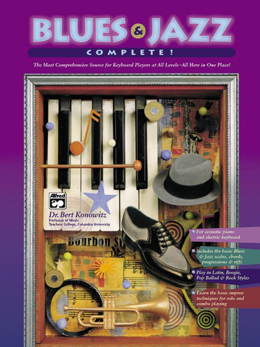 Alfred&nbsp;Blues & Jazz Complete for Keyboard (Book/2-CDs)&nbsp;&nbsp;