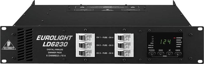 Behringer&nbsp;LD6230 Eurolight 6-Channel Lighting Dimmer Pack&nbsp;&nbsp;
