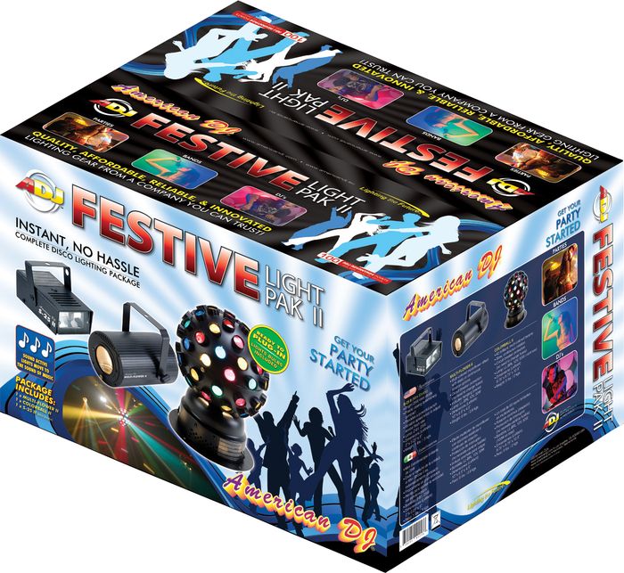 American DJ&nbsp;Festive Light Pak II&nbsp;&nbsp;