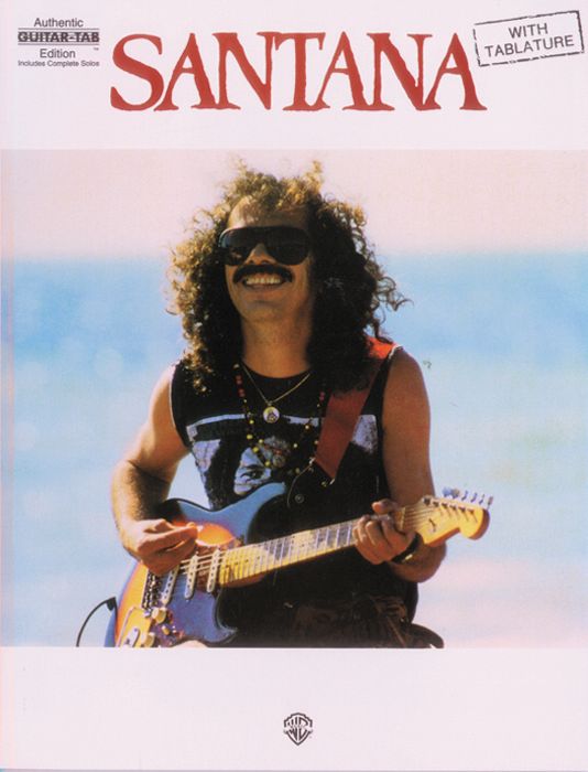 Alfred&nbsp;Santana Guitar Tab Book&nbsp;&nbsp;