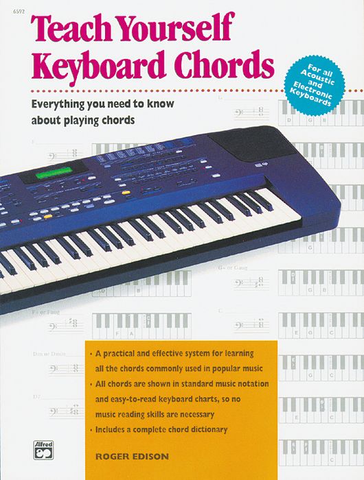 Alfred Teach Yourself Keyboard Chords Book