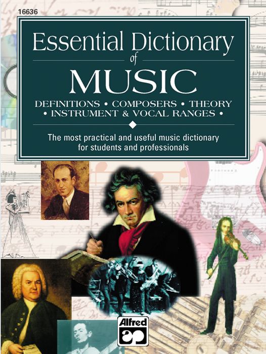 Alfred Essential Dictionary Of Music Book