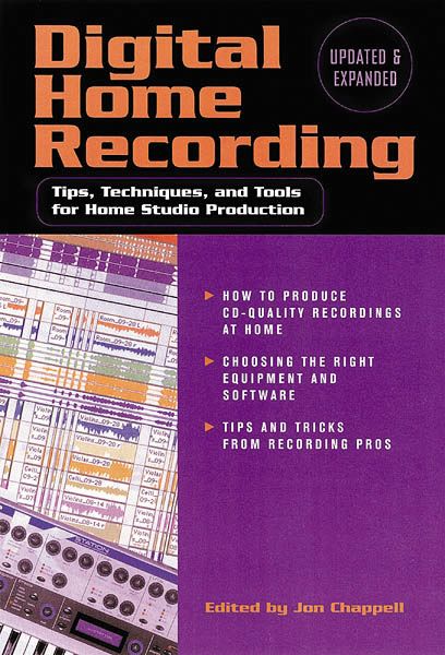 Hal Leonard&nbsp;Digital Home Recording, 2nd Edition Book&nbsp;&nbsp;