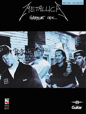 Cherry Lane Metallica Garage Inc. Bass Tab Songbook