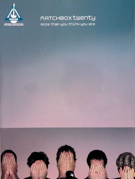 Hal Leonard Matchbox Twenty More Than You Think Guitar Tab Songbook