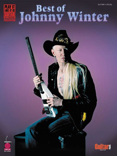 Cherry Lane&nbsp;Best of Johnny Winter Guitar Tab Songbook&nbsp;&nbsp;