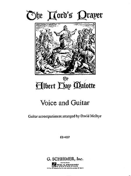 G. Schirmer&nbsp;The Lord's Prayer Guitar Vocal Solo Songbook&nbsp;&nbsp;