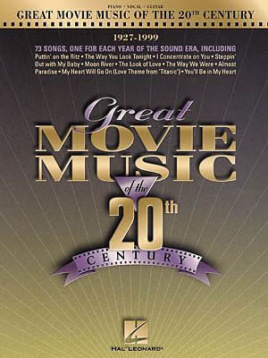 Hal Leonard&nbsp;Great Movie Music of the 20th Century Piano, Vocal, Guitar Songbook&nbsp;&nbsp;