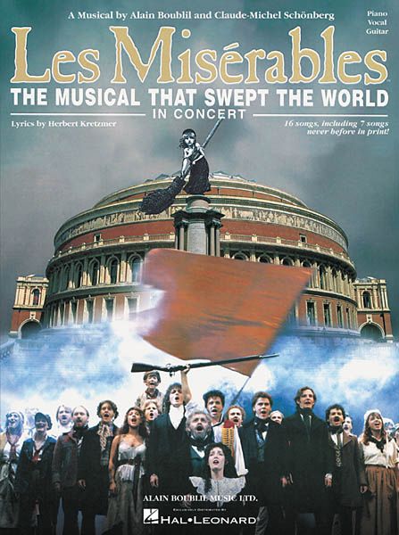 Hal Leonard&nbsp;Les Miserables in Concert Vocal Selections Book&nbsp;&nbsp;