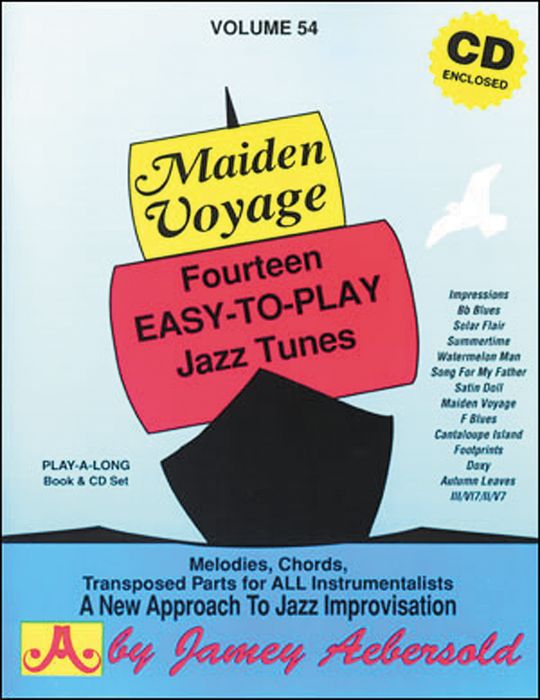 Jamey Aebersold&nbsp;Maiden Voyage Book/CD&nbsp;&nbsp;