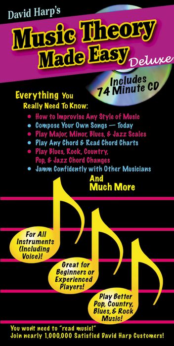 Music Sales&nbsp;Music Theory Made Easy Deluxe Book/CD&nbsp;&nbsp;