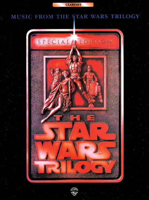 Alfred&nbsp;Star Wars Trilogy for Clarinet Book&nbsp;&nbsp;