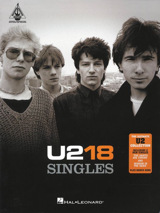 Hal Leonard&nbsp;U2 18 Singles Guitar Tab Songbook&nbsp;&nbsp;
