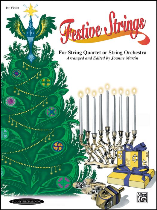 Alfred Festive Strings 1St Violin (Book)