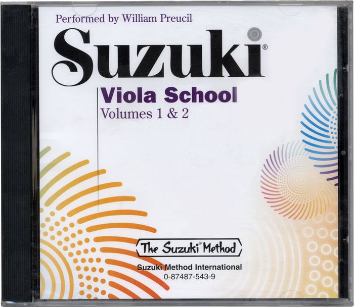 Alfred&nbsp;Suzuki Viola School CD, Volume 1 & 2&nbsp;&nbsp;