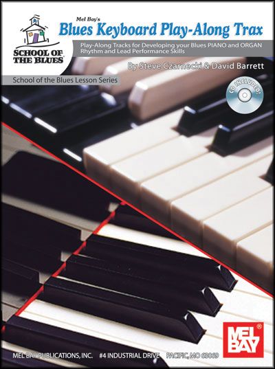 Mel Bay&nbsp;Blues Keyboard Play-Along Trax Book and CD&nbsp;&nbsp;