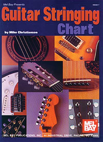 Mel Bay&nbsp;Guitar Stringing Chart&nbsp;&nbsp;