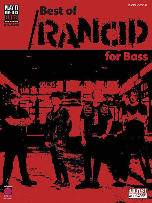 Cherry Lane&nbsp;Best of Rancid Bass Guitar Tab Songbook&nbsp;&nbsp;