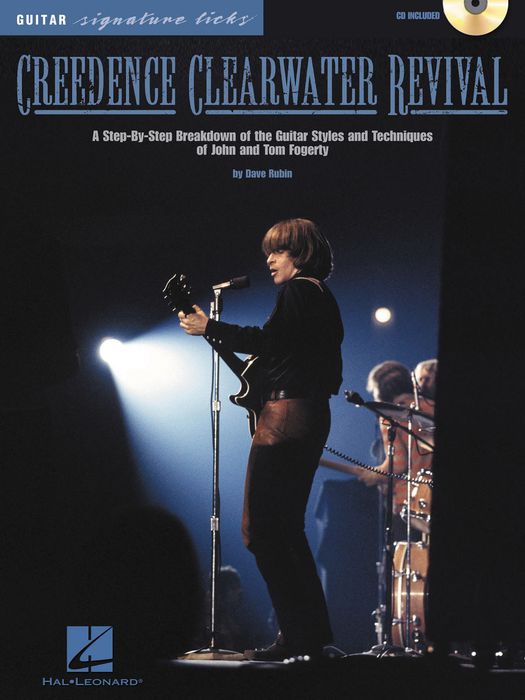 Hal Leonard Creedence Clearwater Revival Guitar Signature Licks Cd With Tab