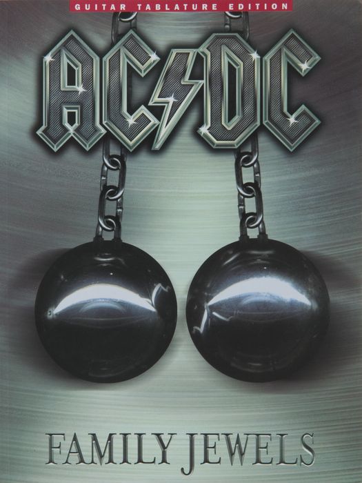Music Sales&nbsp;AC/DC Family Jewels Guitar Tab Songbook&nbsp;&nbsp;