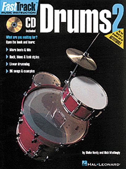 Hal Leonard&nbsp;FastTrack Drum Method - Book 2 with CD&nbsp;&nbsp;